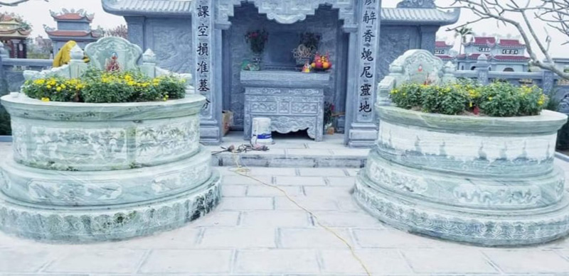 Lăng mộ đá là gì? Chi tiết về cấu tạo, ý nghĩa của lăng mộ đá 8 Lăng mộ đá tròn là kiểu mộ truyền thống mang ý nghĩa phong thủy sâu sắc